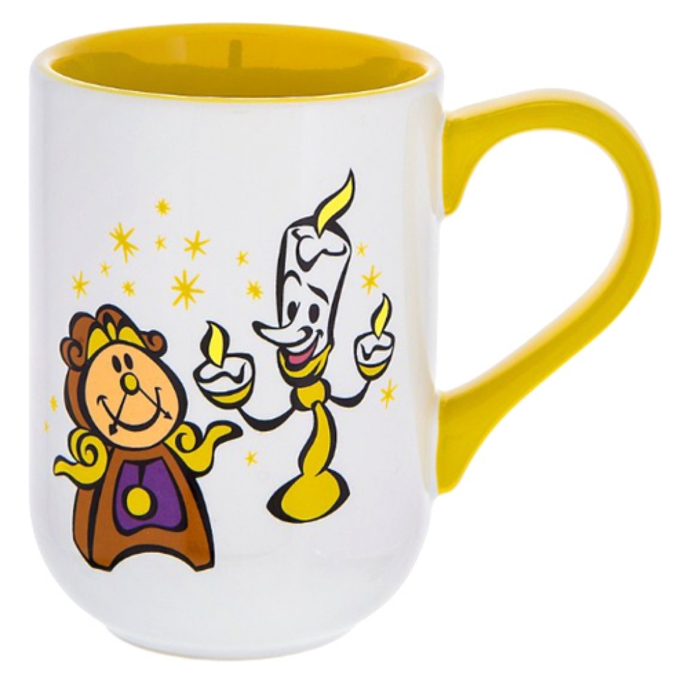 Disney Parks Lumiere/Cogsworth Beauty and the Beast Mug Cute